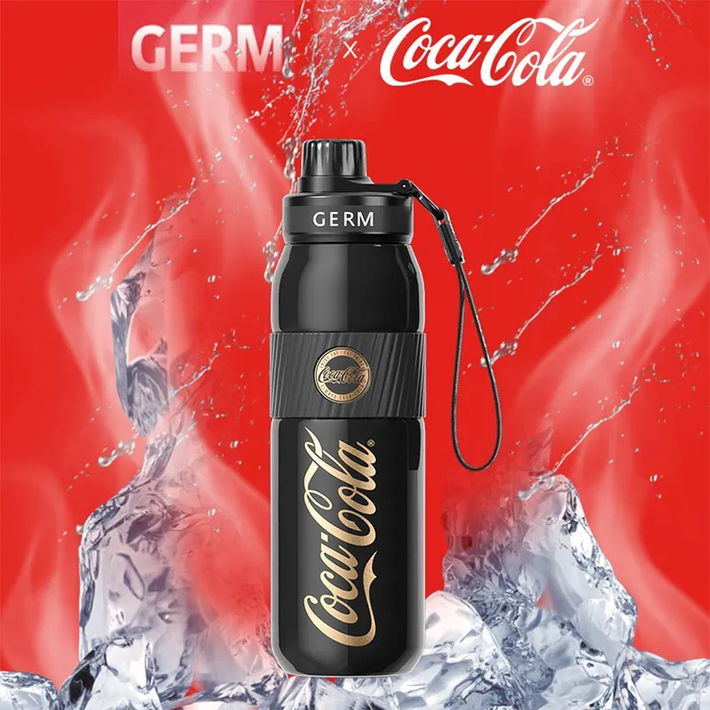 GERM可口可乐联名款元气运动保温水樽(暮黑)