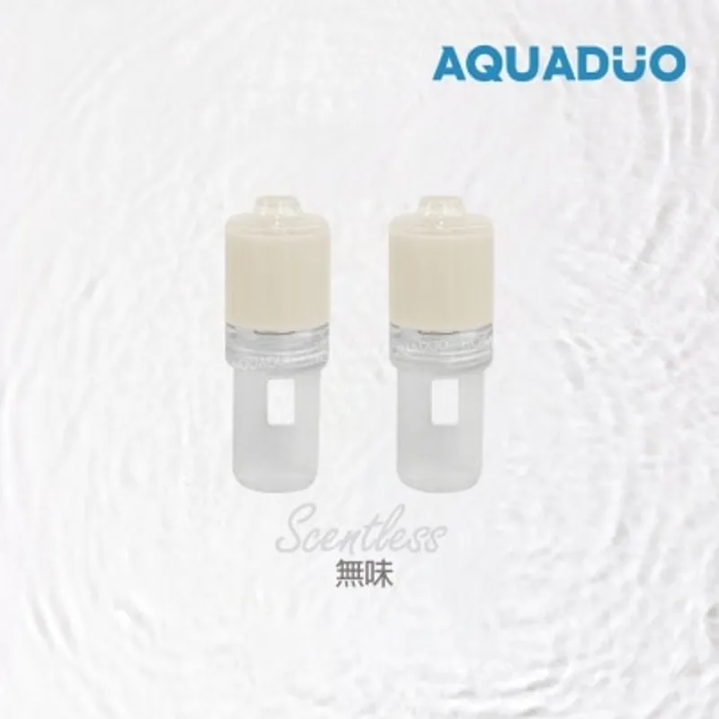 AQUADUO 旅行用過濾花灑棒維他命濾芯-無味 (2件裝) TRAVITA-NOSC (商家直送-5個工作天內送到府上；滿$500免運)