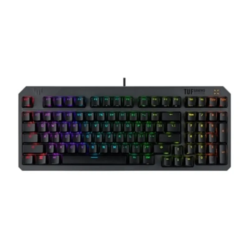 ASUS 華碩 TUF Gaming K3 Gen II 97鍵 機械式鍵盤-青軸