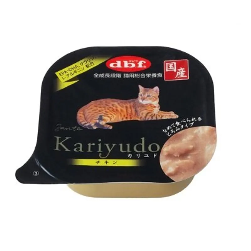 D.B.F 狩人餐盒 Kariyudo - 雞肉 全貓小餐盒 (95g) - d.b.f