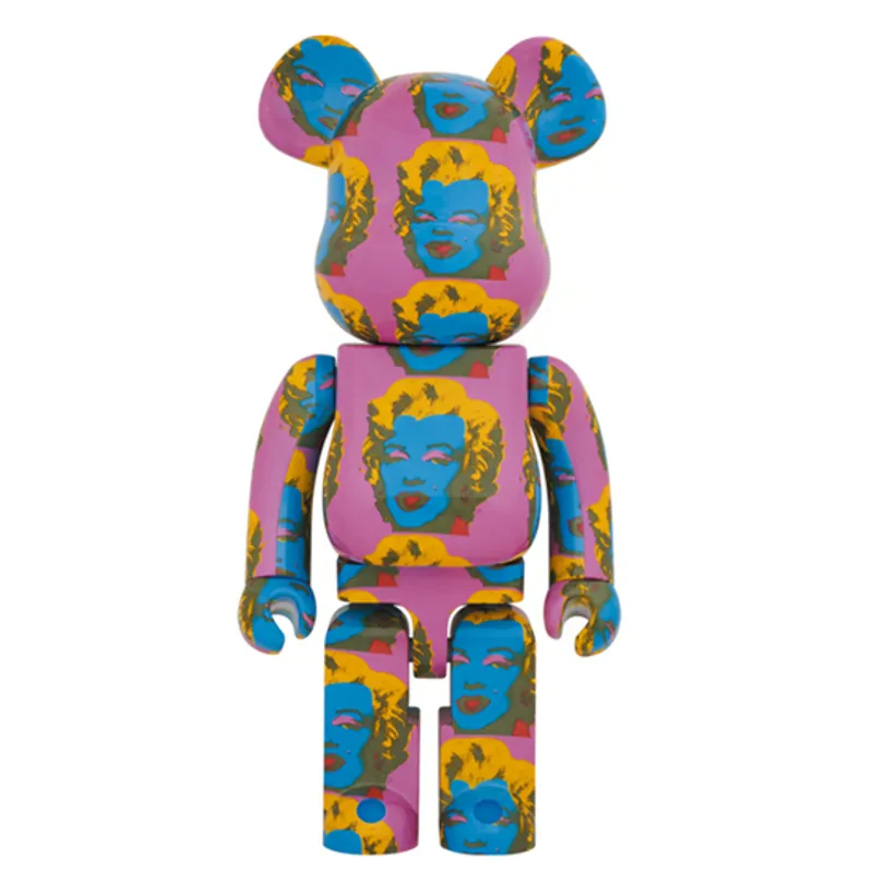 BEARBRICK MC-595948 BEARBRICK 1000% ANDY WARHOL MARILYN MONROE #2