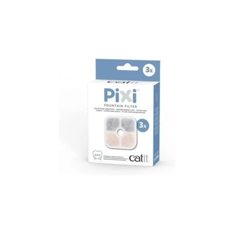 Pixi 噴泉式貓貓飲水機 過濾替換裝 (3片) [43721]