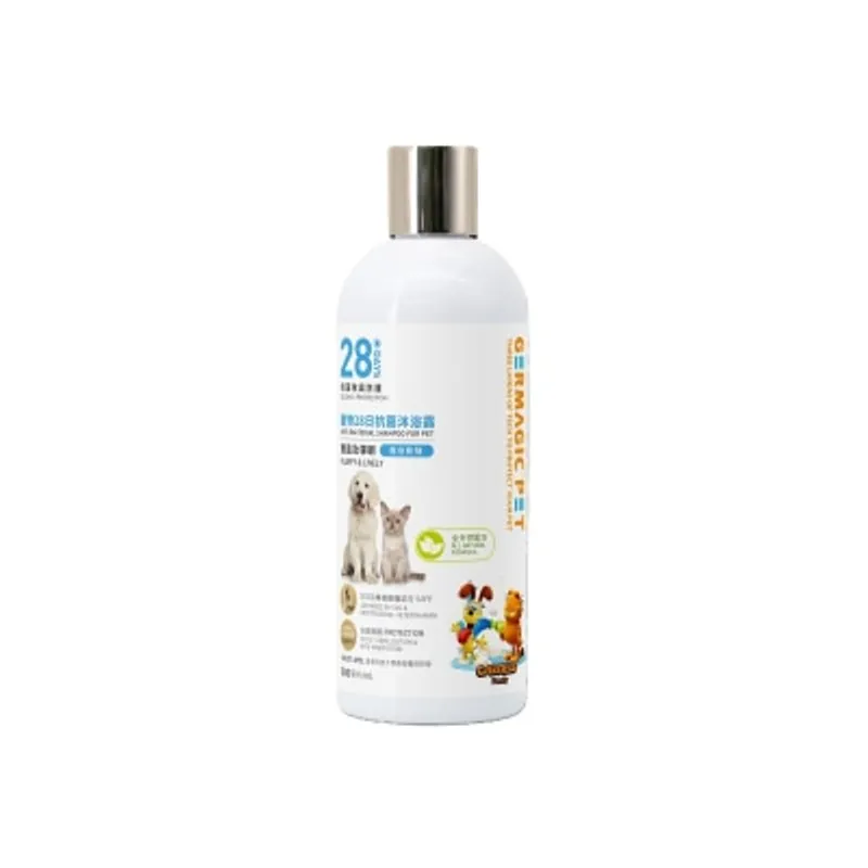 Germagic Pet 寵物28日抗菌沐浴露-豐盈彈韌(爽身粉味)500ml