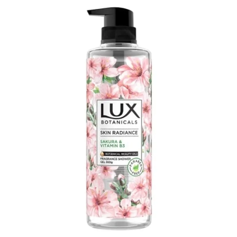 LUX Lux Botanicals植萃香氛沐浴露550克 - 透亮淨肌