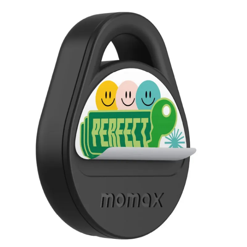 MOMAX Pinpop2 X 可充電迷你全球定位器 黑