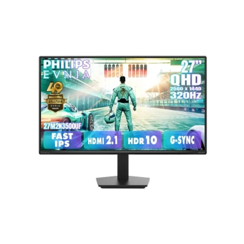 PHILIPS 飛利浦 EVNIA 27M2N3500UF 27" 2K QHD Fast IPS 320Hz 電競顯示器
