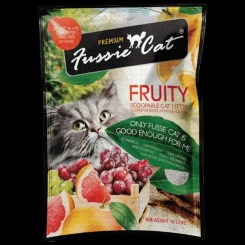 Fussie Cat FCLF2 礦物貓砂 雜果味(10L)