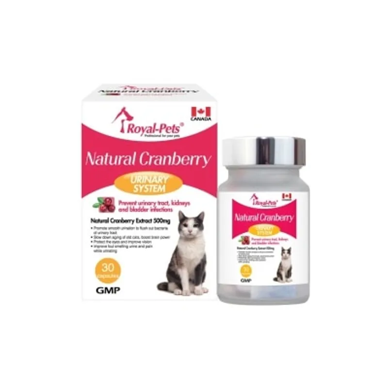 ROYAL-PETS 天然小紅莓30粒膠囊