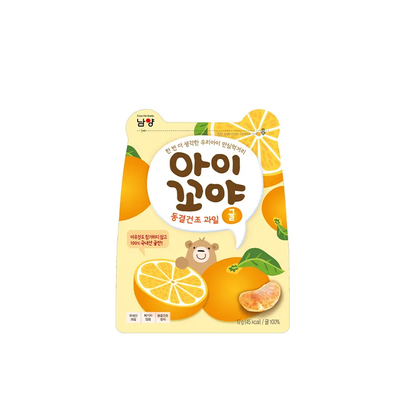 南阳冷冻干果脆片(济洲蜜桔)