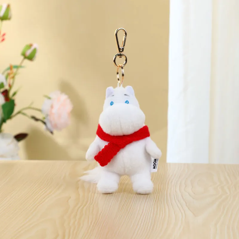 VIPOxMoomin 姆明钥匙扣-红色围巾