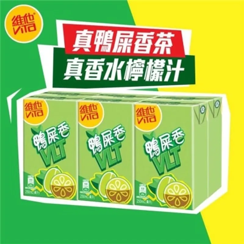 維他鴨屎香檸檬茶飲品 250毫升 x 6