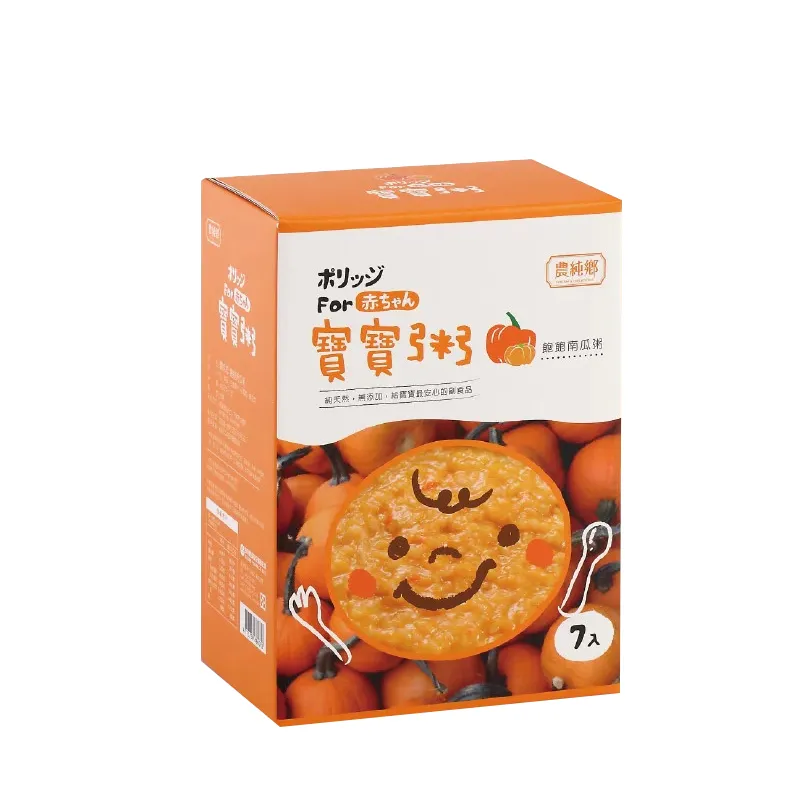 农纯乡 - 南瓜饱饱粥 150克 x 7入