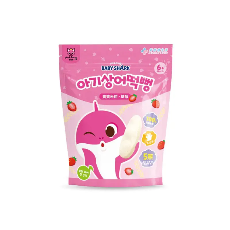 PINKFONG鲨鱼宝宝米饼-草莓30G(6M+)