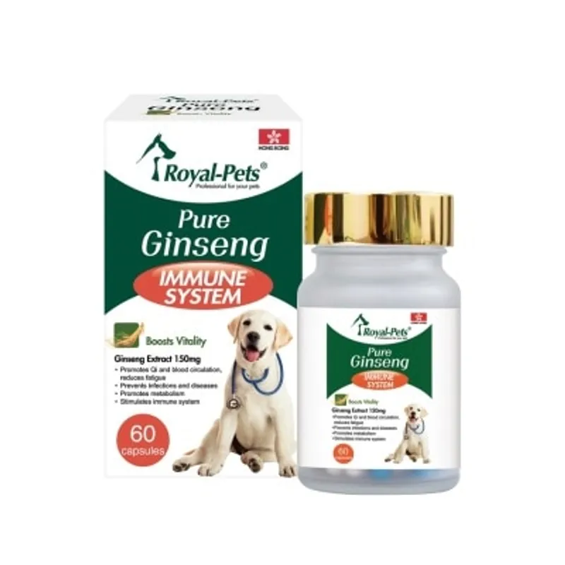 ROYAL-PETS 純活人蔘60粒膠囊