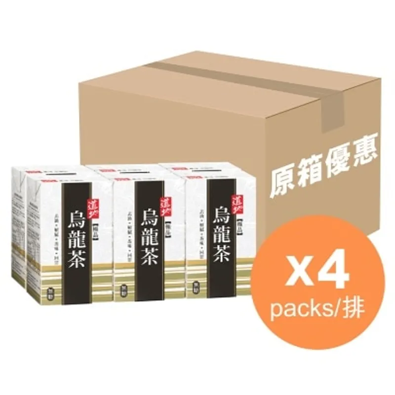道地 極品烏龍茶250毫升 6包裝 (原箱)