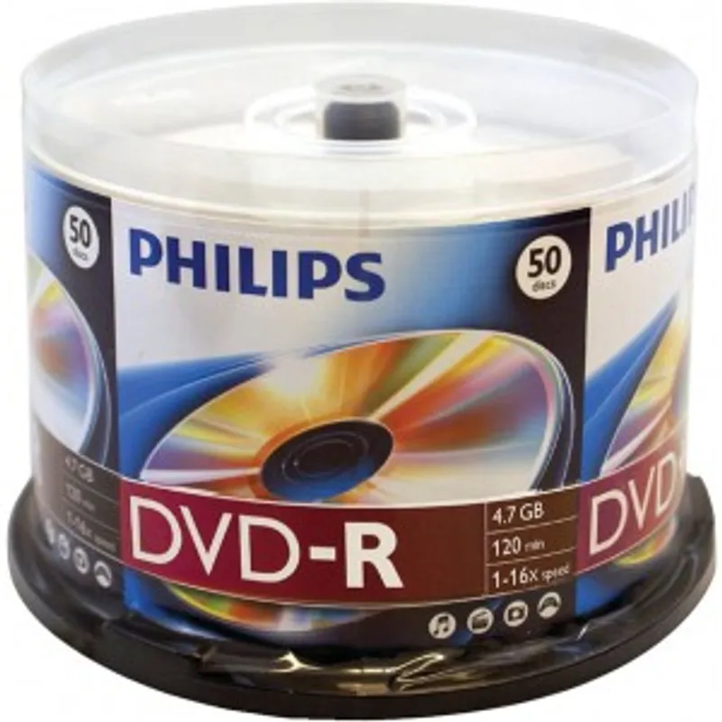 Philips DVD-R 4.7GB空白可燒錄光碟 單片