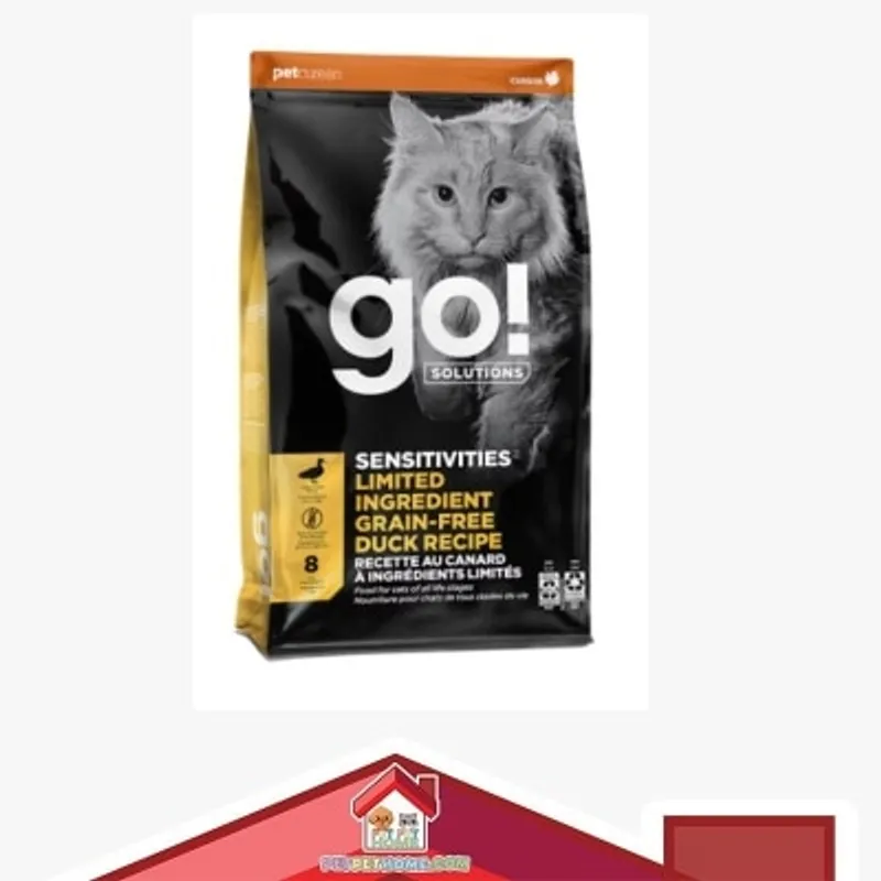 GO! SOLUTIONS 低敏美毛系列 鴨肉貓糧配方