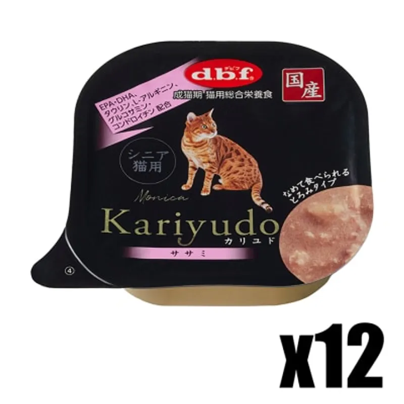 D.B.F [12盒優惠] 狩人餐盒 Kariyudo - 雞柳 老貓小餐盒 (95g x12) - d.b.f
