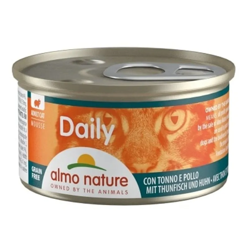 ALMO NATURE Daily 吞拿魚 雞肉(85g) almo nature成貓主食慕絲罐頭