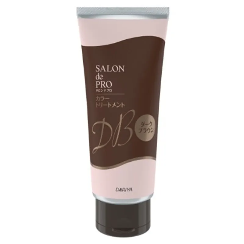 沙龍級 SALON DE PRO 自然染色護髮膏 - 深棕色