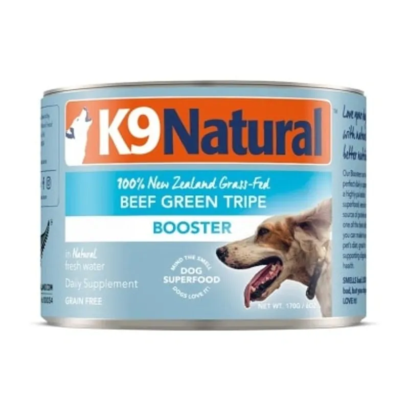 K9 Naturals [K9-C-BT170] - 牛綠草胃營養補品 狗罐頭 170g (藍)