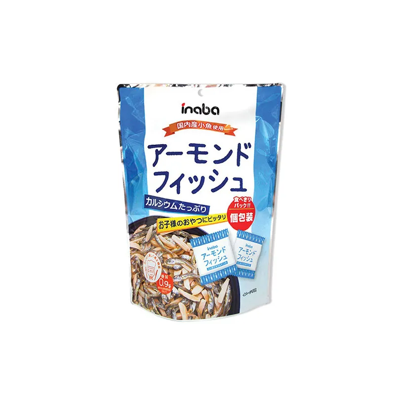 日本稻叶 大包花生杏仁鱼仔(独立包装)