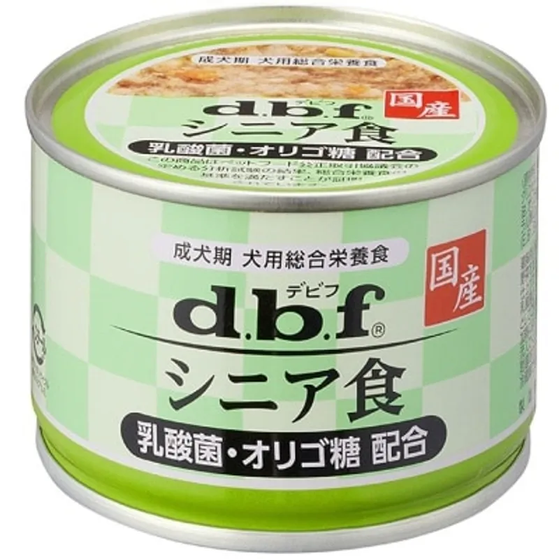 D.B.F 雞肉+野菜 (乳酸菌 • 寡糖)(150g ) 老年犬罐頭 - d.b.f