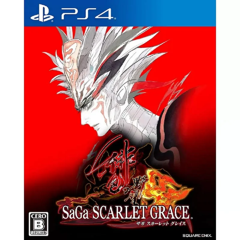 PS4 SaGa 緋紅恩典 緋色的野望 日版