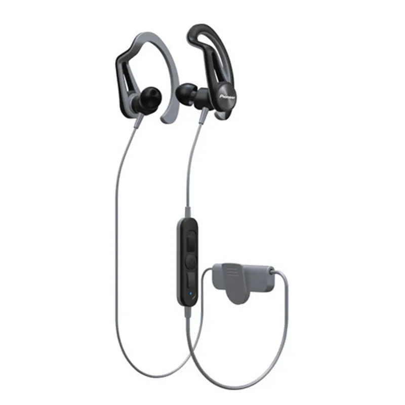 Pioneer Clip Sport 掛耳式藍牙耳機 灰 SE-E7BTH