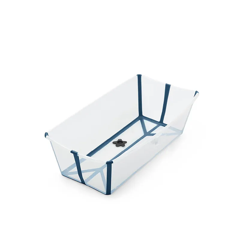 Stokke Flexi Bath X Large折迭式浴盆 (蓝彩透明色)