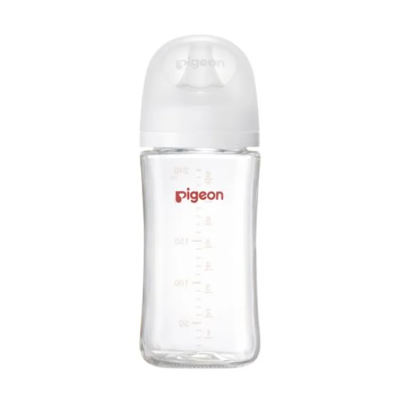 特價-第三代母乳實感玻璃奶瓶240ml(純淨白)