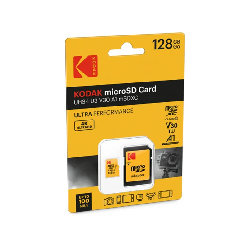 KODAK microSD記憶卡(128GB) EKMSDM128GXC10HPRK