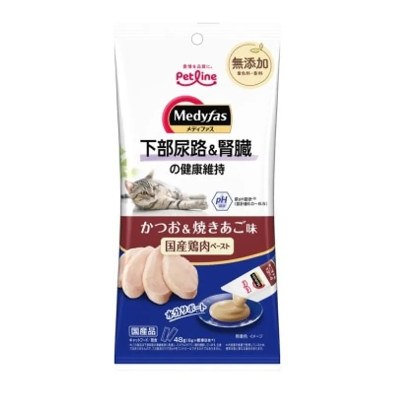 懷石 Medifas 泌尿道及腎臟健康 鰹魚‧飛魚口味 (6g x8) 005355 貓小食