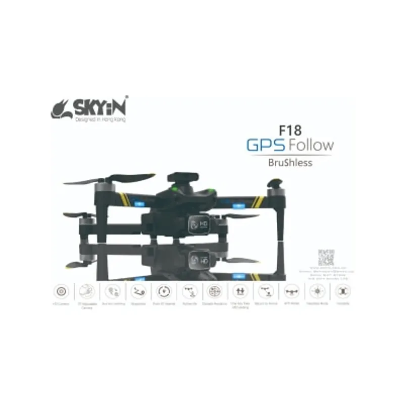 SKYiN F18 GPS 跟隨無人機
