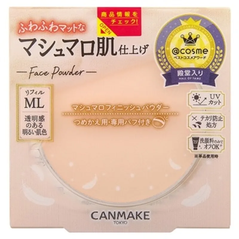 CANMAKE 透亮美肌蜜粉餅補充裝ML 10g