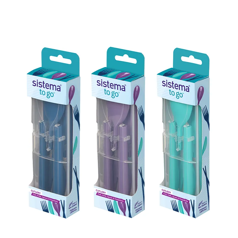 SISTEMA-To Go便携餐具4件套装