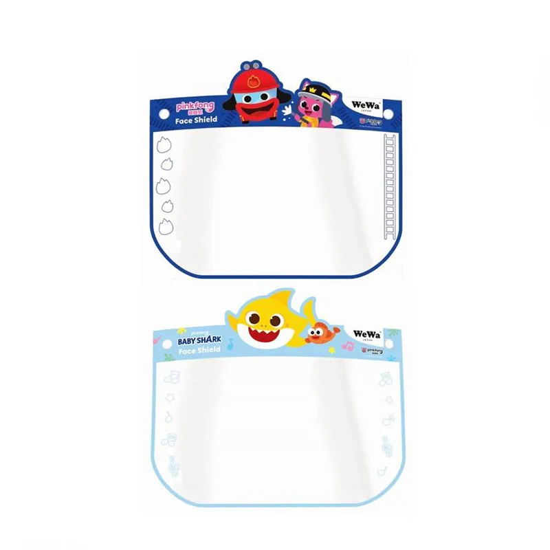 儿童防护面罩 Baby Shark 鲨鱼宝宝 & Car City 交通工具 2件装