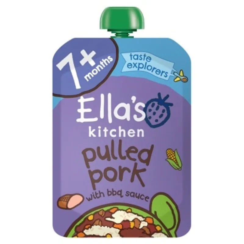 ELLA'S KITCHEN 有機燒烤醬手撕豬蓉 130克