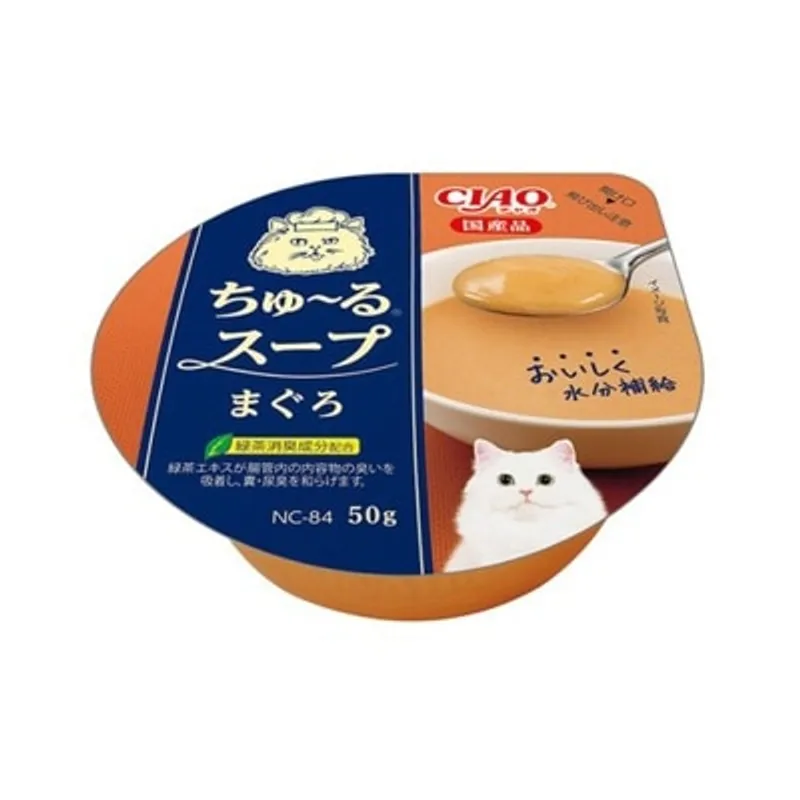 INABA <超奴湯杯> 吞拿魚味 (50g) NC-84 貓湯 707551