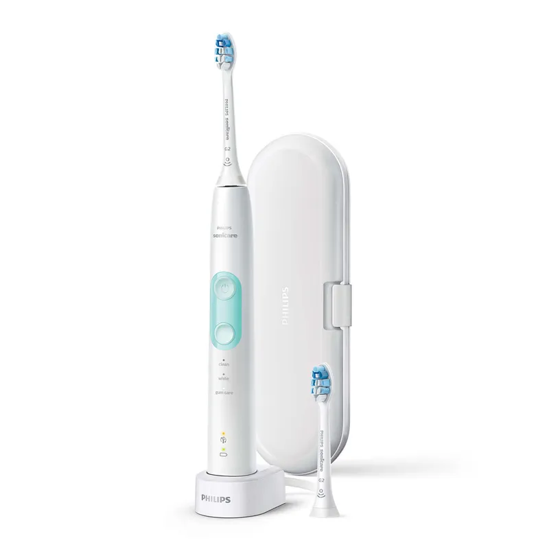 PHILIPS 5100系列聲波震動牙刷 HX6857/20 白色