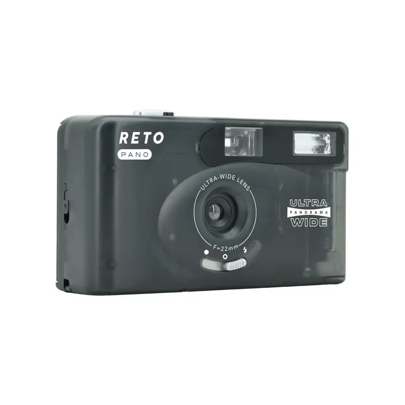RETO 可重用菲林相機(半透黑) PANO/35MM/SHEERBLACK