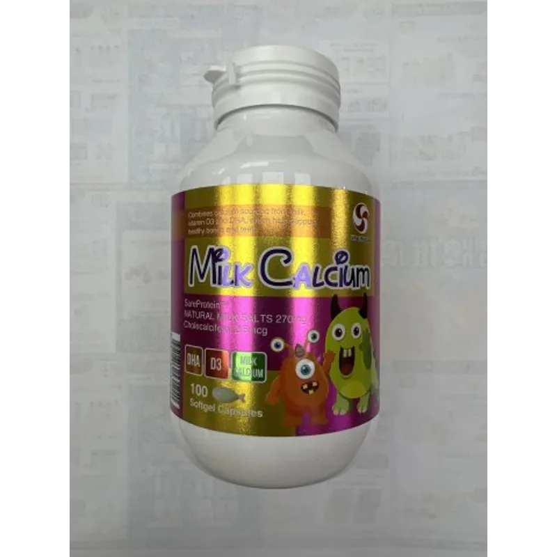 Wise Medicine Milk Calcium 100s