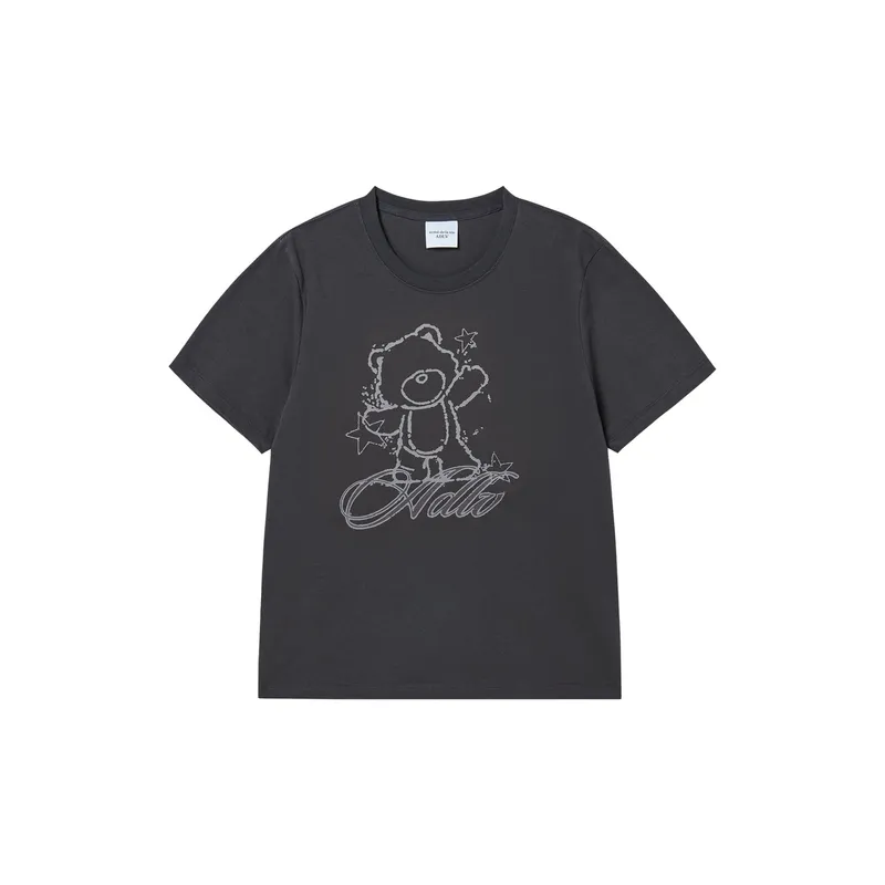 acme de la vie 女士AC熊印花T恤