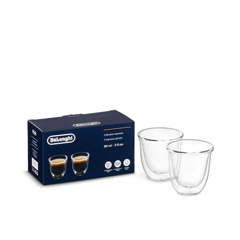 DELONGHI 双层保温Espresso杯 DLSC310/ESPRESSOGLASSES