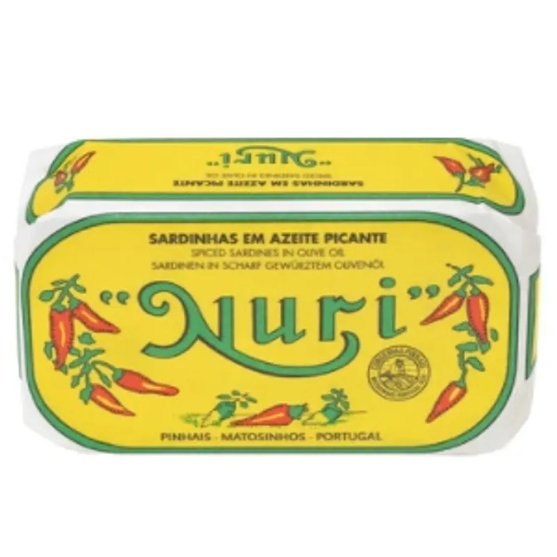 NURI SARDINES IN SPICY TOMATO SAUCE 125g  Nuri香辣番茄沙丁魚125g