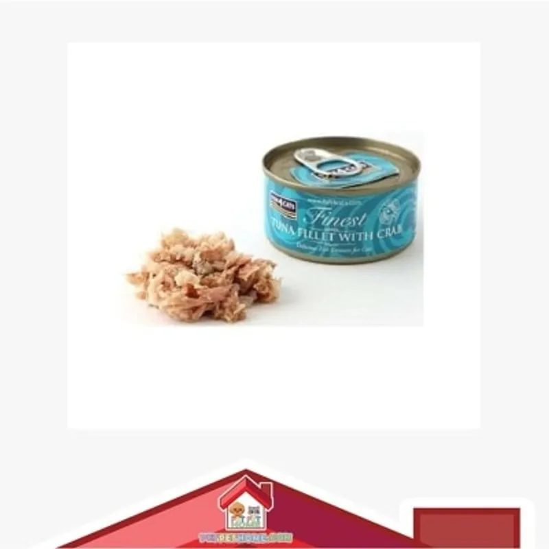FISH4CATS Fish4Cats CTW618 吞拿魚塊及蟹肉貓罐頭 70g