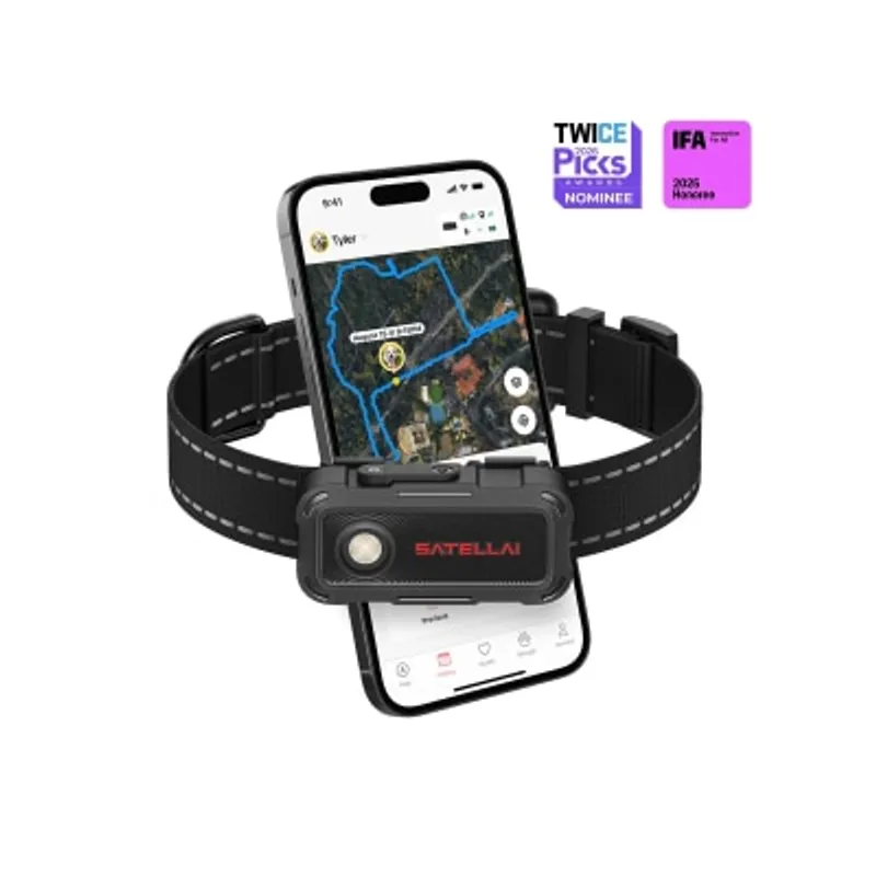 SATELLAI Collar Go AI 智能 GPS 狗項圈