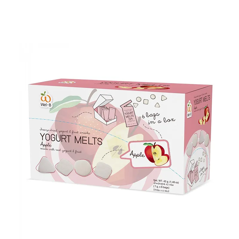 WEL-B冷冻干燥益生菌奶酪粒-苹果味42克