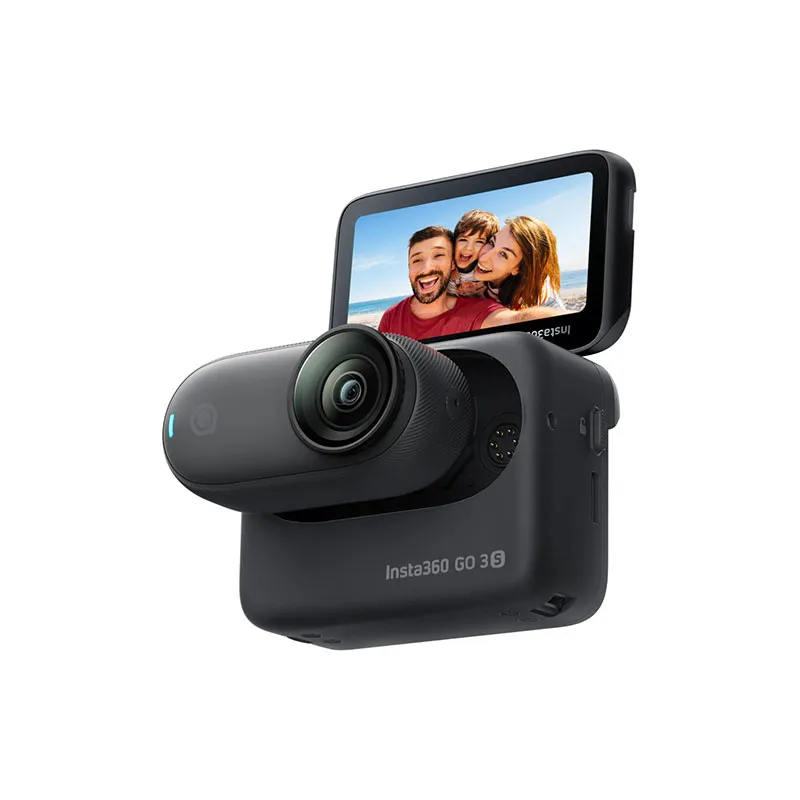 INSTA360 4K拇指运动相机(128GB)(黑色) GO3S/128GB/BLACK