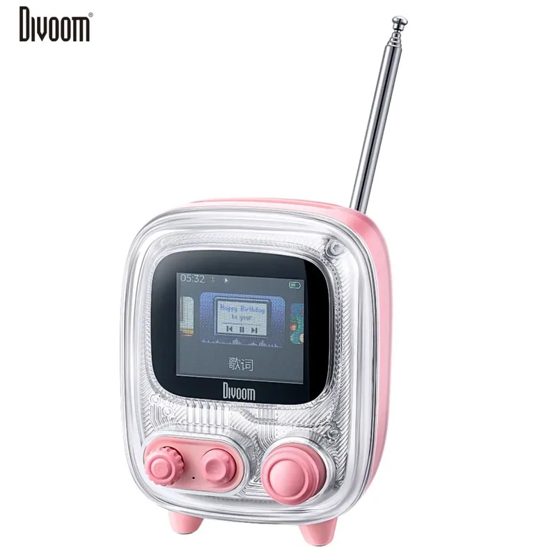 DIVOOM 圖元藍牙喇叭(粉色) TIIVOO2/PINK
